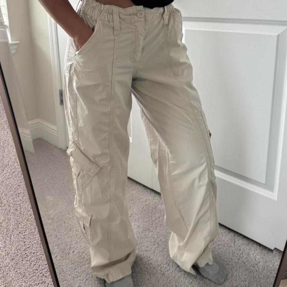 BDG Tan Cargo Pants Relaxed Fit